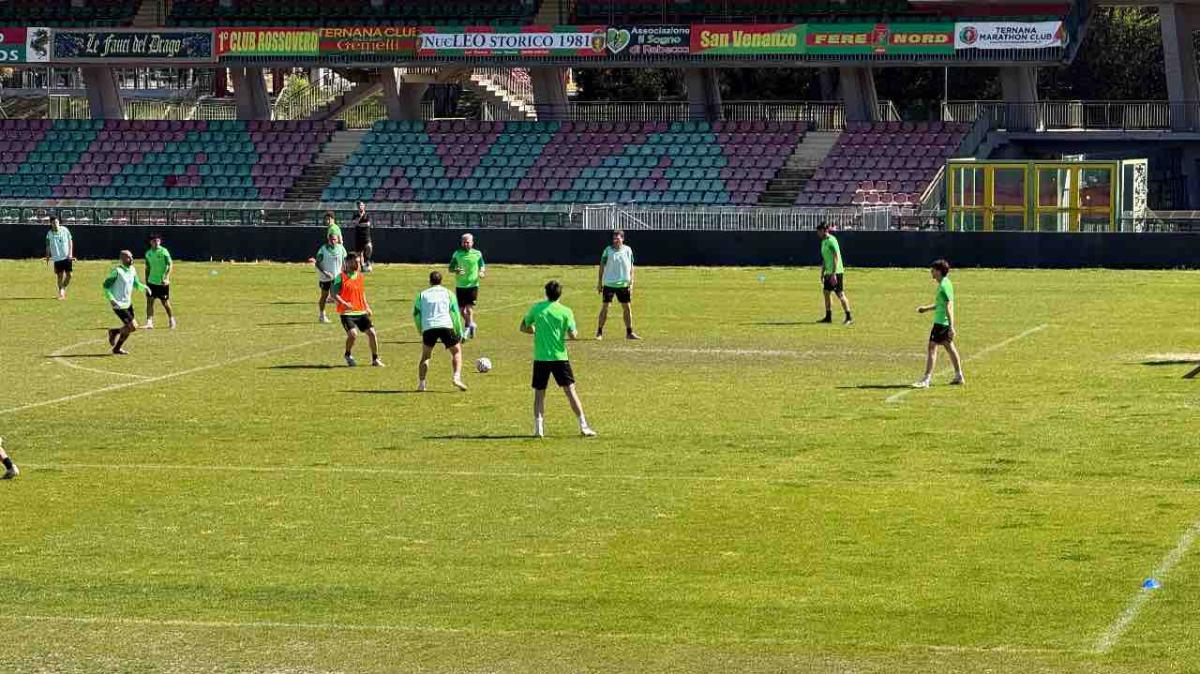 Rifinitura della Ternana 