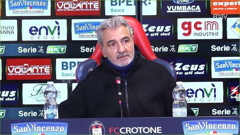 Crisi Crotone, Vrenna: “Manca il leader, chi appende al muro i compagni nello spogliatoio” – VIDEO