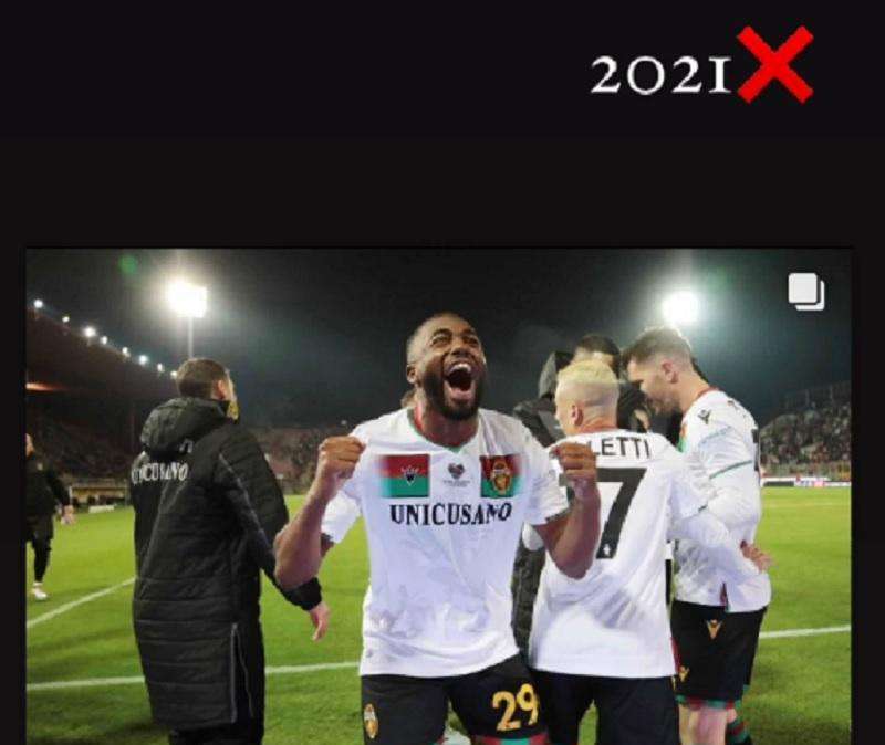 L'incredibile carica di Salim Diakité in un post su Instagram - FOTO