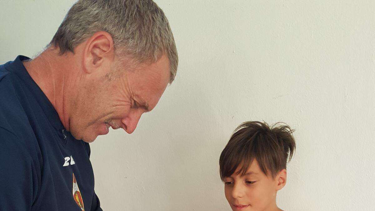 Il saluto di Pochesci affidato a Facebook