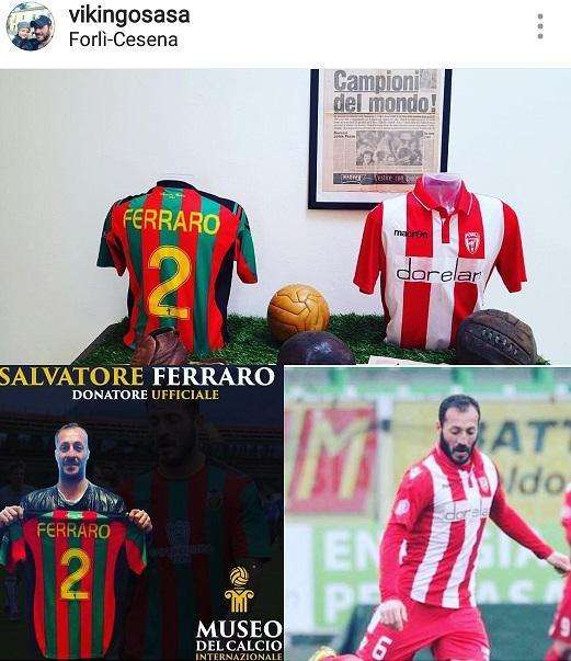 Sasà Ferraro è parte del Museo del Calcio Internazionale. E con lui, la Ternana