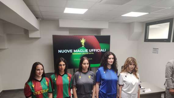 Ternana, presentate le maglie della stagione 2024/2025