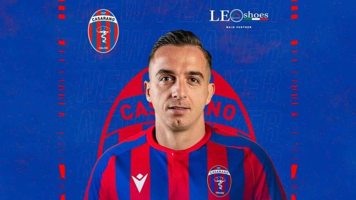 Raffaele Maiello nuovo centrocampista del Casarano - Foto Casarano