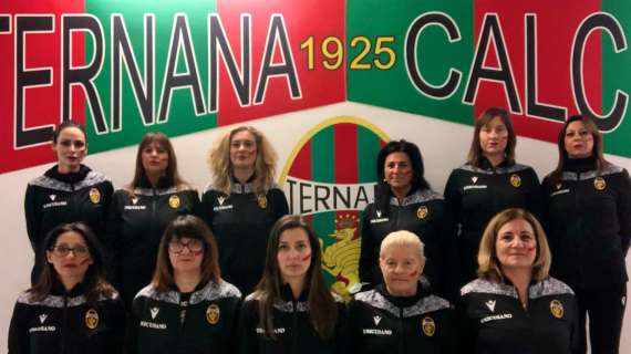 Le donne della Ternana Calcio