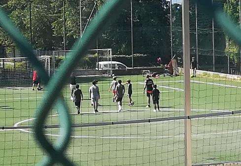 Ternana - Fuori programma per i piccoli tifosi a Campitello