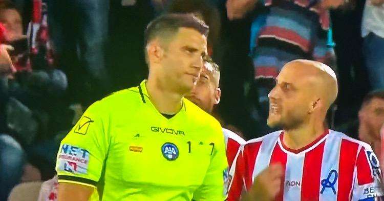 NON CONVINCE LA PRESTAZIONE ARBITRALE DI ANCORA