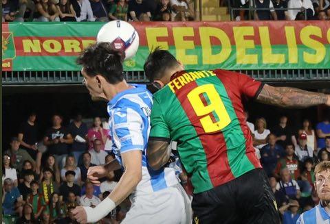 BRA-TERNANA, 1 SOLO PRECEDENTE