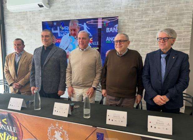 Da sx Francesco Tiberi, Paolo Bottari, Alberto Tiberi, Giovanni Maggi e Moreno Rosati