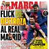 Marca: "Flick destroza al Real Madrid"