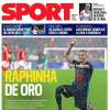 Sport: "Raphinha de oro"