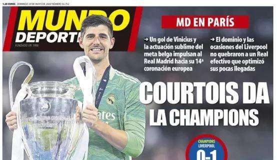 Mundo Deportivo: "Courtois da la Champions"