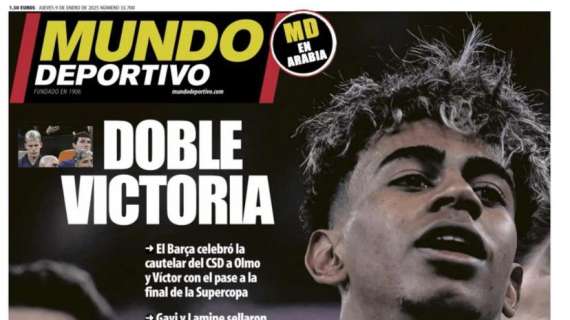 Mundo Deportivo: "Doble victoria"