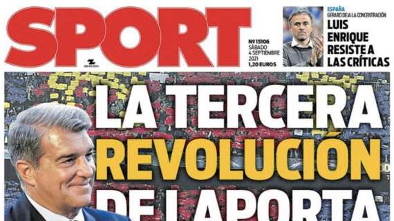 Sport: "La tercera revolución de Laporta"