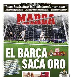 Marca: "El Barça saca oro"