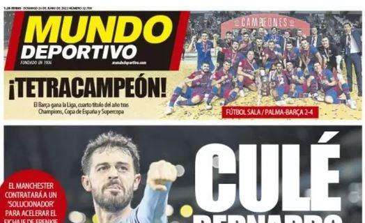 Mundo Deportivo: "Culé Bernardo"