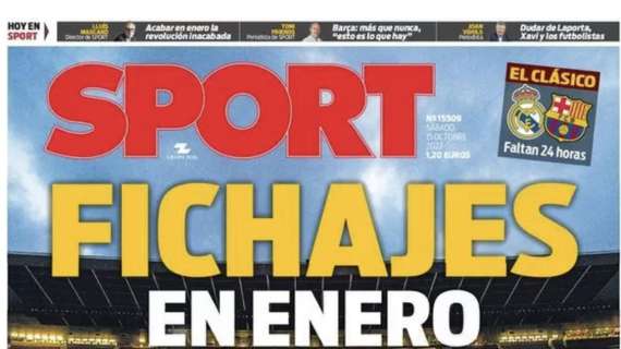 Sport: "Fichajes en enero"