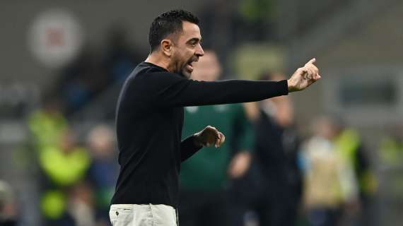 Xavi enfurecido en San Siro, acusó al Inter de haber pagado al árbitro