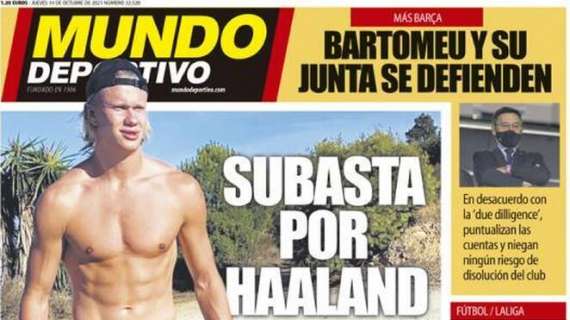 Mundo Deportivo: "Subasta por Haaland"