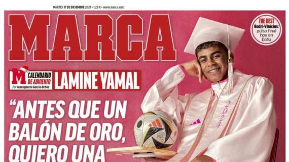 Lamine Yamal en Marca: "Antes que un Balón de Oro quiero una Champions o un Mundial"