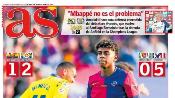 As: "El Barça, a tiro"