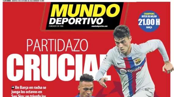 Mundo Deportivo: "Partidazo crucial"