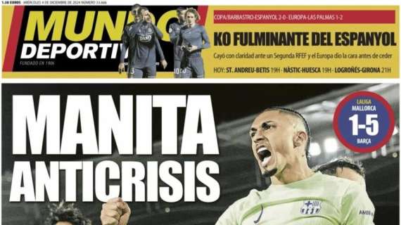 Mundo Deportivo: "Manita anticrisis"