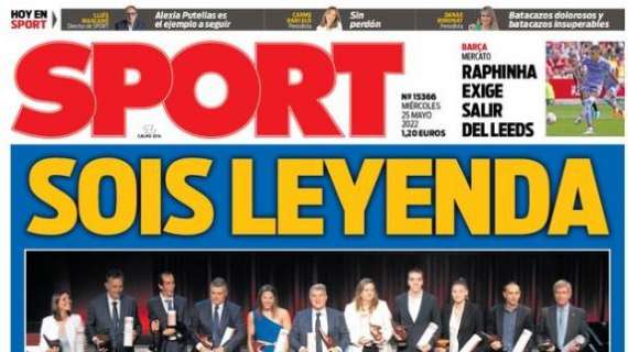 Sport: "Sois leyenda"