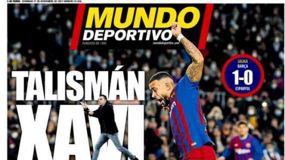 Mundo Deportivo: "Talismán Xavi"