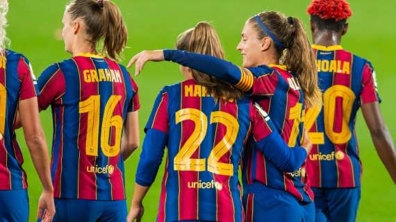 Barça femenino - Deportivo: 9-0. Tanque blaugrana