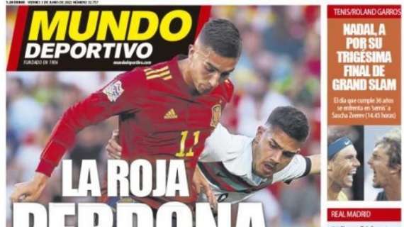 Mundo Deportivo: "La Roja perdona"