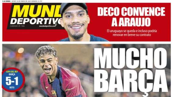 Mundo Deportivo: "Mucho Barça"