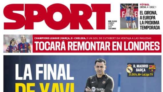 Sport: "La final de Xavi"