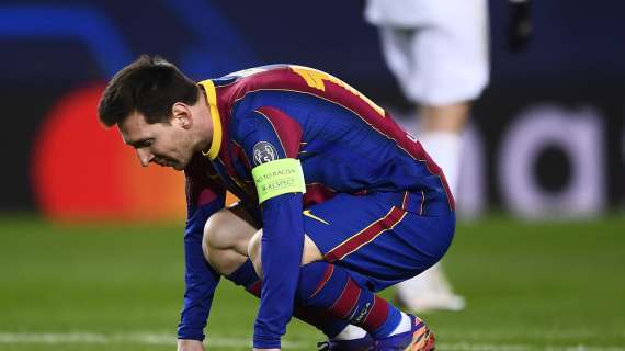 FC Barcelona, borrado Messi de la página web