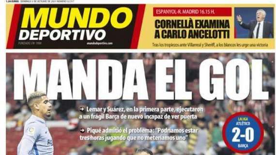 Mundo Deportivo: "Manda el gol"
