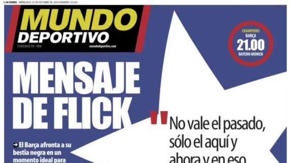 Mundo Deportivo: "Mensaje de Flick"