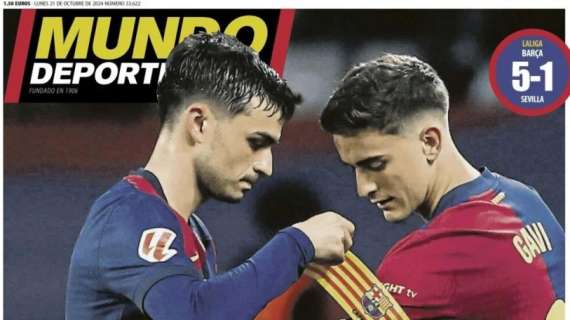 Mundo Deportivo: "Fiesta de bienvenida"