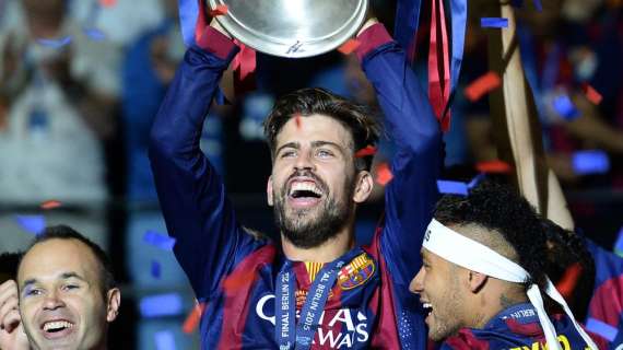 Piqué se marcha con 30 títulos en su historial