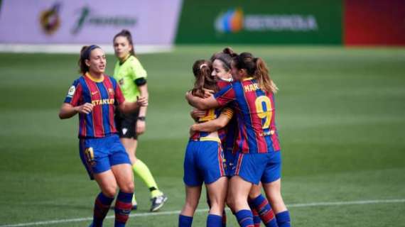 El Barcelona a solo siete puntos de la Primera Iberdrola