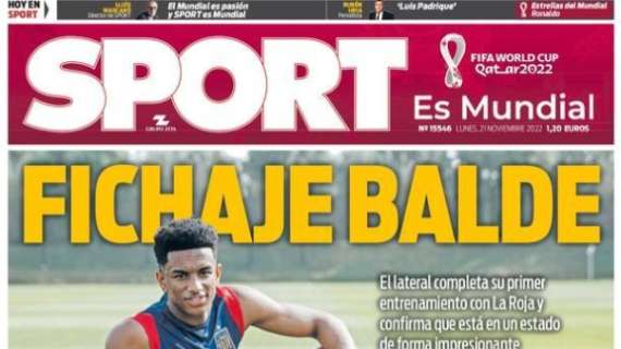 Sport: "Fichaje Balde"