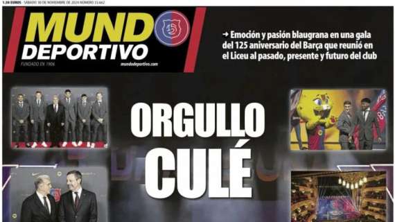 Mundo Deportivo: "Orgullo culé"