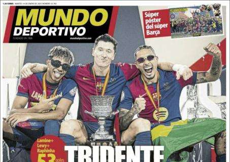 Mundo Deportivo: "Tridente letal"