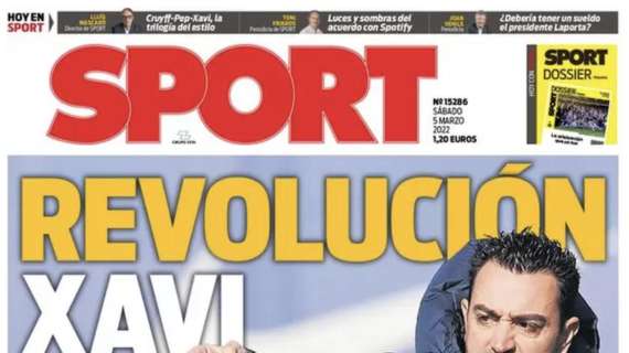 Sport: "Revolución Xavi"