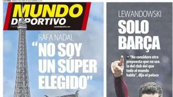 Mundo Deportivo: "Lewandowski, sólo Barça"