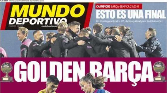 Mundo Deportivo: "Golden Barça"