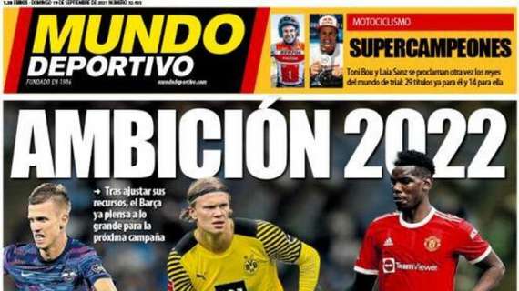 Mundo Deportivo: "Ambición 2022"