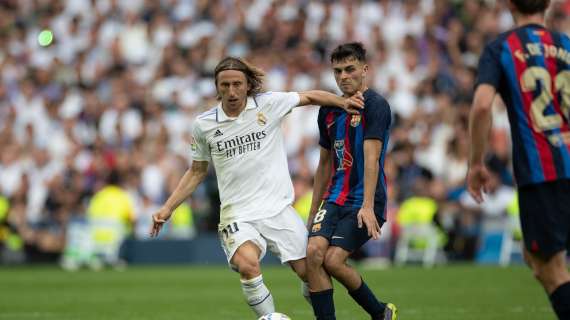 Real Madrid-Barça, Modric: "Hemos hecho un partidazo"