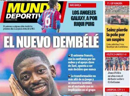 Mundo Deportivo: "'Pichichi' Dembélé"