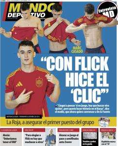 Casadó en Mundo Deportivo: "Con Flick hice el 'clic'"