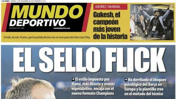 Mundo Deportivo: "El sello Flick"