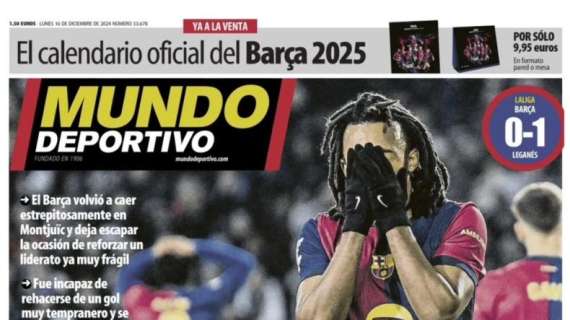 Mundo Deportivo: "Desastre"